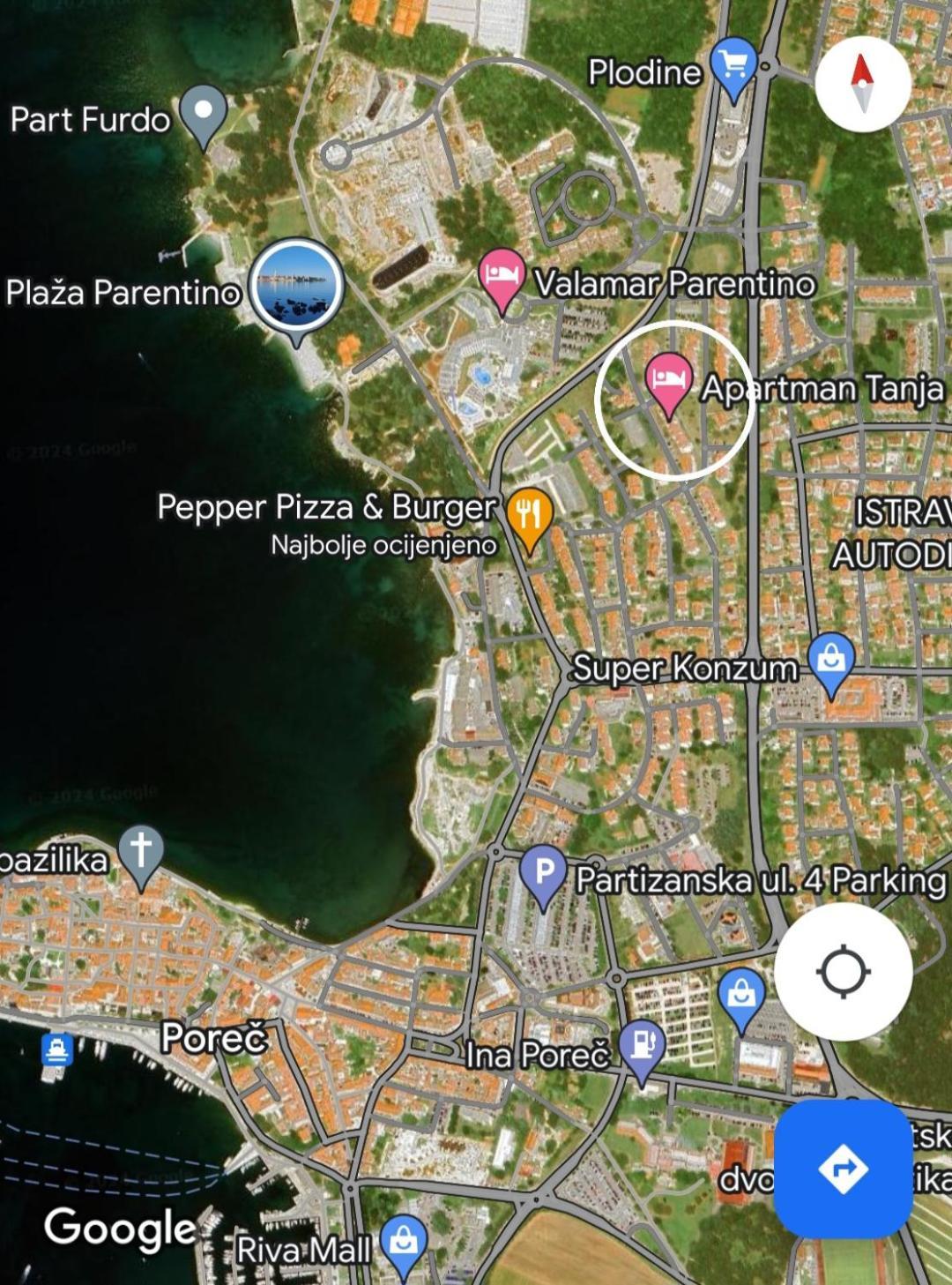 Apartment Tanja Poreč Zewnętrze zdjęcie